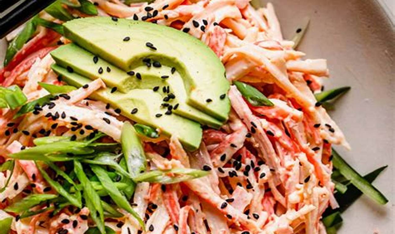 Ultimate Best Kani Salad Recipe (Easy & Quick) | Quick Salad Recipes for Healthy Salad Ideas to Boost Your Nutrition