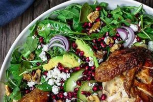 Best Arugula Salad Recipes with Chicken Ever! | Quick Salad Recipes for Healthy Salad Ideas to Boost Your Nutrition