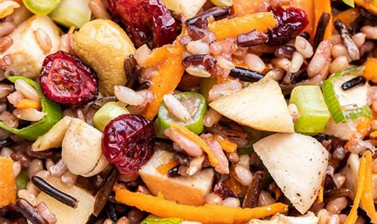 Best Chicken & Wild Rice Salad Recipe Ever | Quick Salad Recipes for Healthy Salad Ideas to Boost Your Nutrition