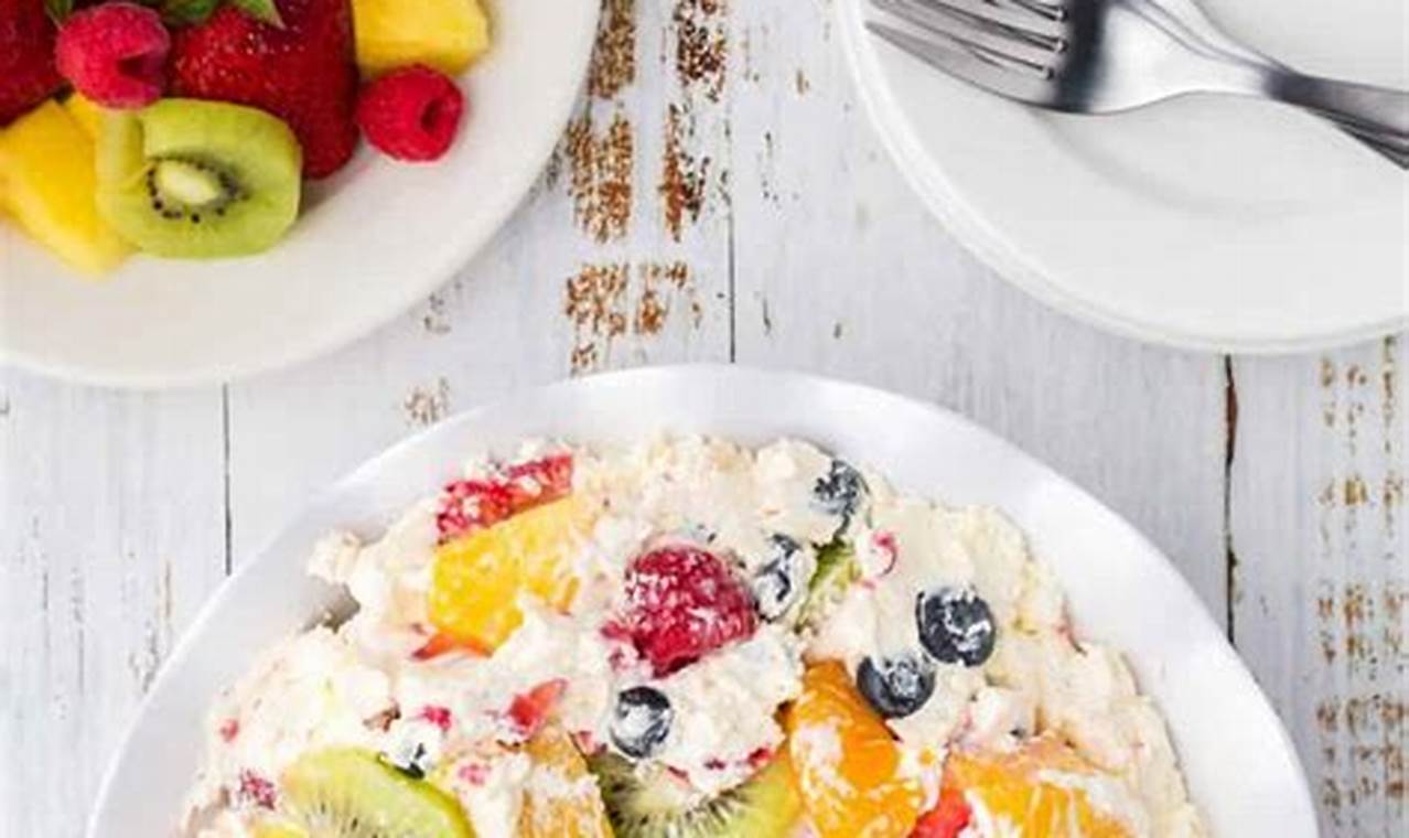 Easy Cheesecake Fruit Salad Recipe: A Simple Guide | Quick Salad Recipes for Healthy Salad Ideas to Boost Your Nutrition