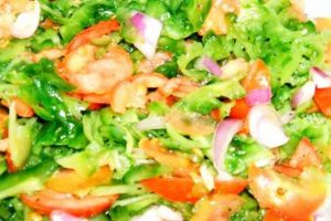 Bitter Gourd Salad Recipe | Quick Salad Recipes for Healthy Salad Ideas to Boost Your Nutrition
