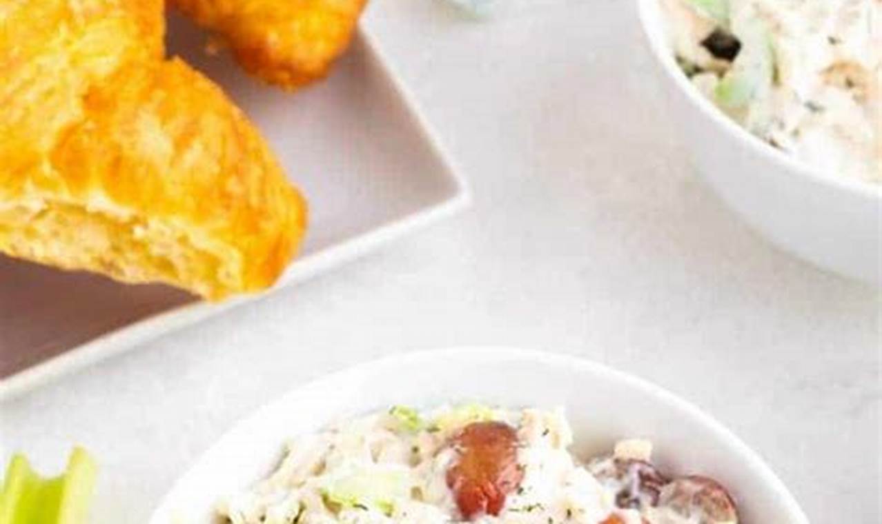 Easy 5-Ingredient Chicken Salad with Mayo & Sour Cream | Quick Salad Recipes for Healthy Salad Ideas to Boost Your Nutrition