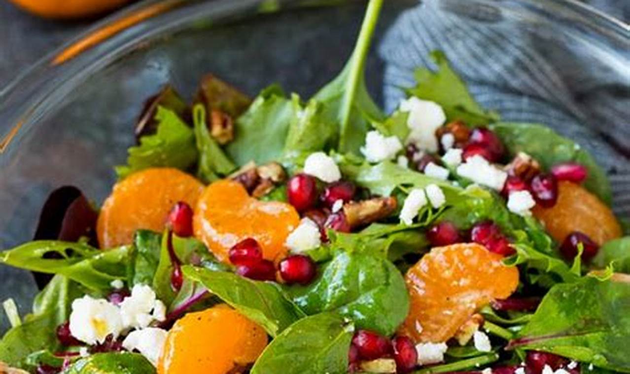 Elegant Christmas Salad Recipes | Quick Salad Recipes for Healthy Salad Ideas to Boost Your Nutrition