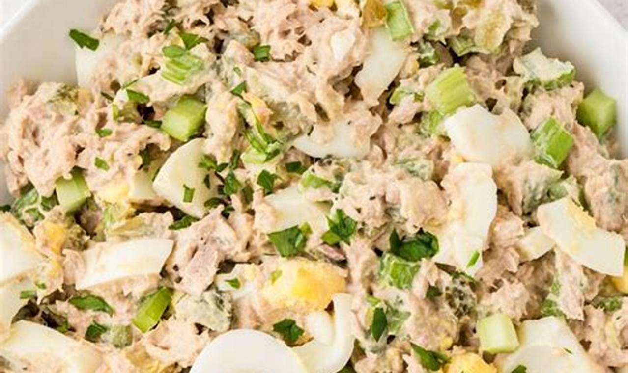 Tuna Salad Recipe With Eggs And Mayo | Quick Salad Recipes for Healthy Salad Ideas to Boost Your Nutrition