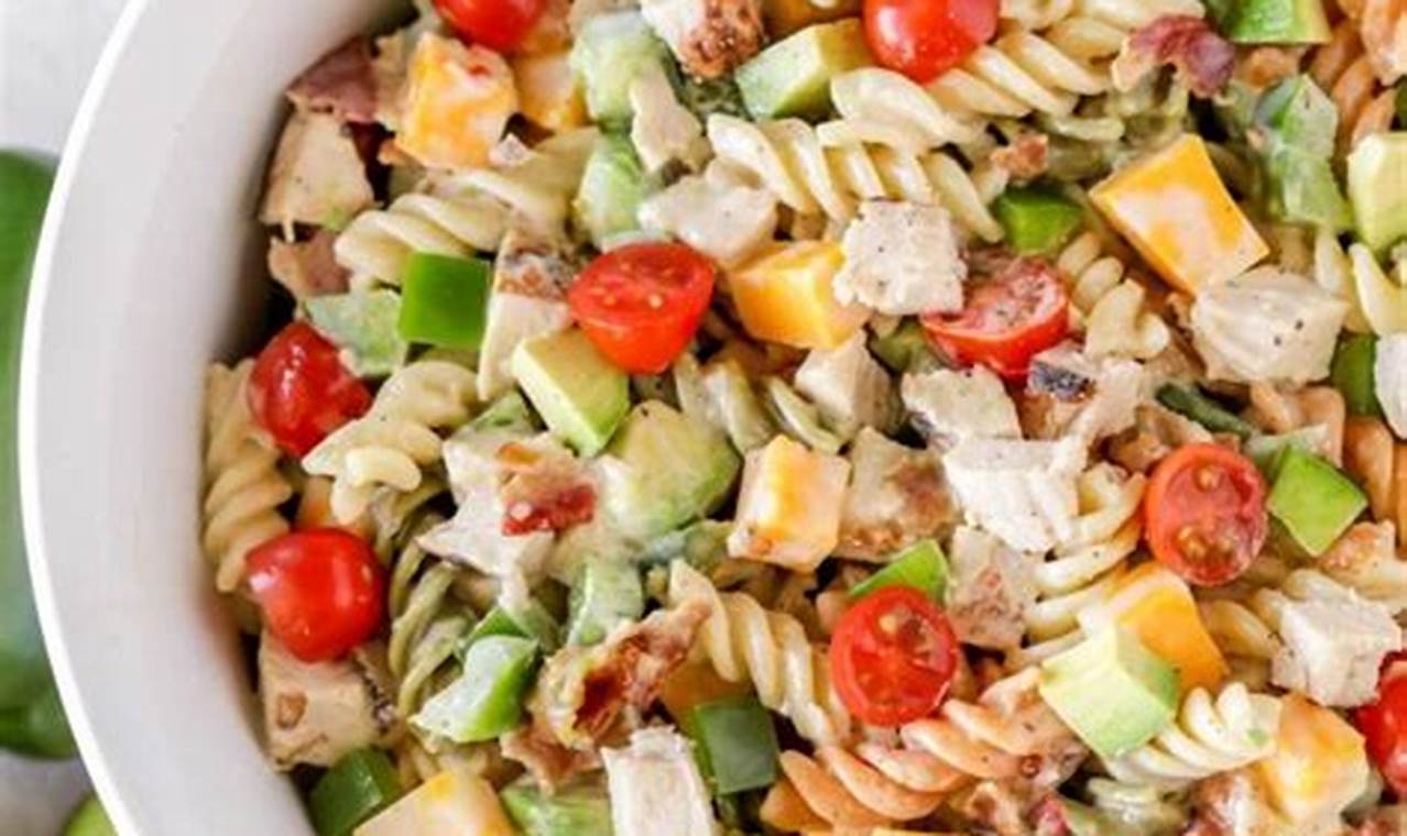 Chicken Salad Pasta Salad Recipe | Quick Salad Recipes for Healthy Salad Ideas to Boost Your Nutrition