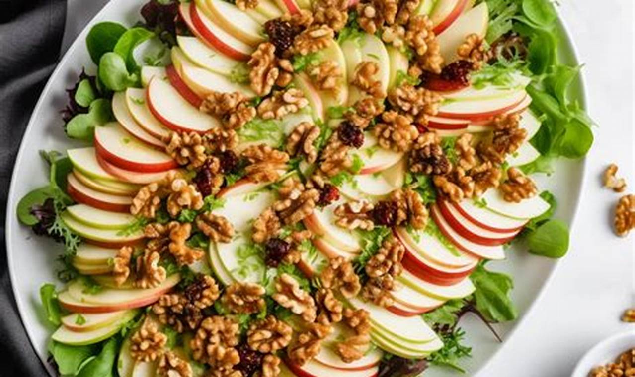 Best Walnut Salad Recipe: Easy & Healthy | Quick Salad Recipes for Healthy Salad Ideas to Boost Your Nutrition