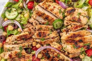 Easy Mediterranean Chicken Salad Recipe (Authentic) | Quick Salad Recipes for Healthy Salad Ideas to Boost Your Nutrition