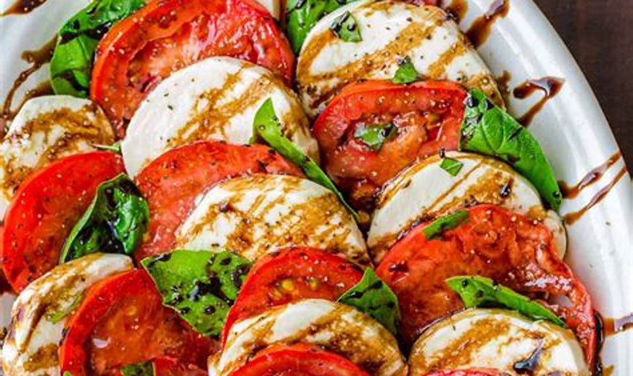 Easy Balsamic Glaze Recipe for Caprese Salad Perfection Quick Salad Recipes for Healthy Salad Ideas to Boost Your Nutrition Easy Balsamic Glaze Recipe for Caprese Salad Perfection | Quick Salad Recipes for Healthy Salad Ideas to Boost Your Nutrition