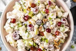 Best Fresh Market Waldorf Chicken Salad Recipe Ever | Quick Salad Recipes for Healthy Salad Ideas to Boost Your Nutrition