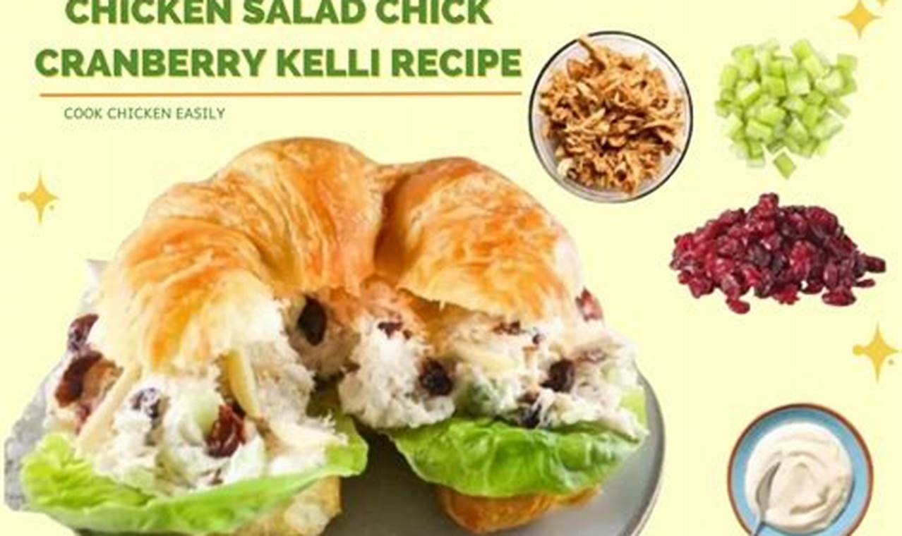 Chicken Salad Chick's Cranberry Kelli Recipe Copycat | Quick Salad Recipes for Healthy Salad Ideas to Boost Your Nutrition