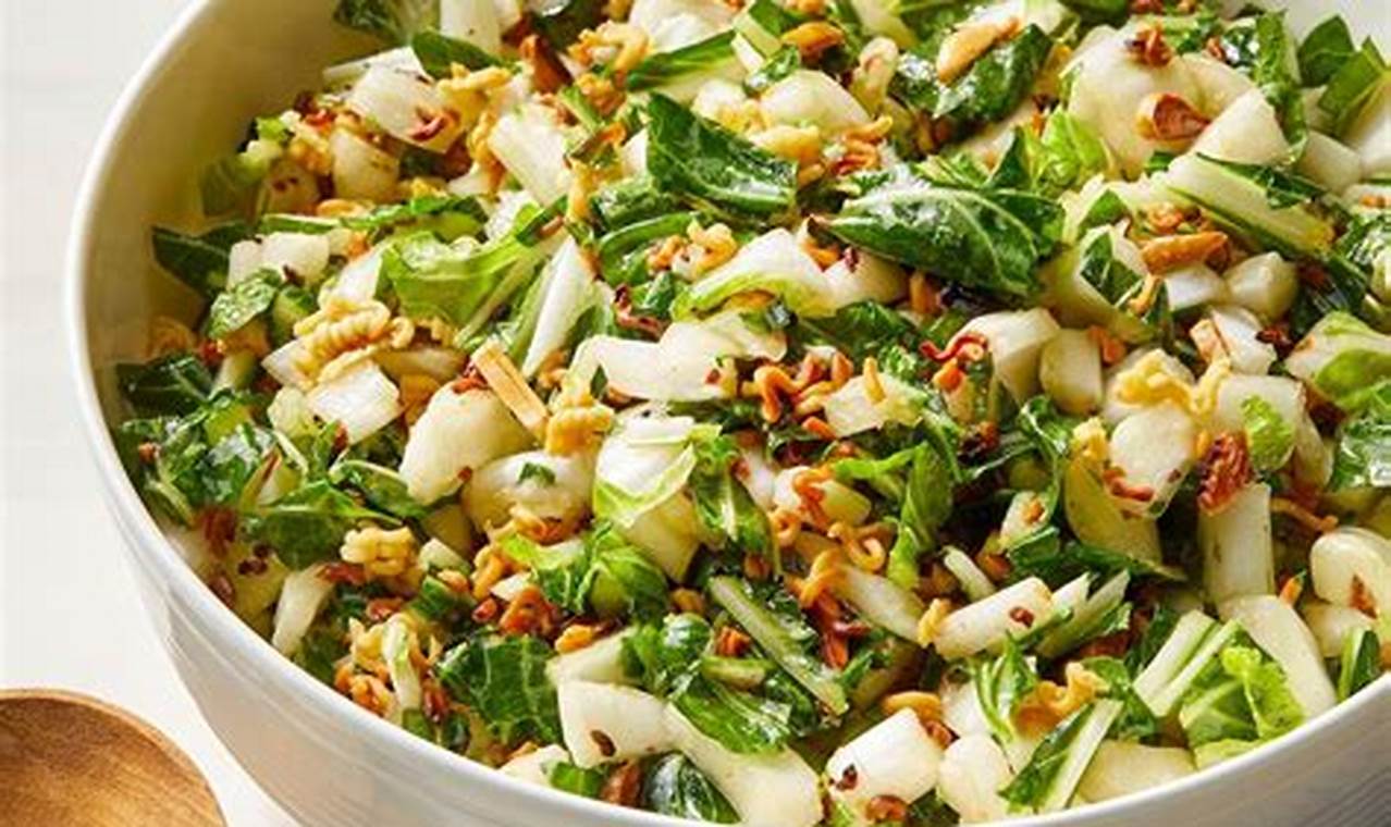 Easy Bok Choy Salad Recipes & Ideas | Quick Salad Recipes for Healthy Salad Ideas to Boost Your Nutrition