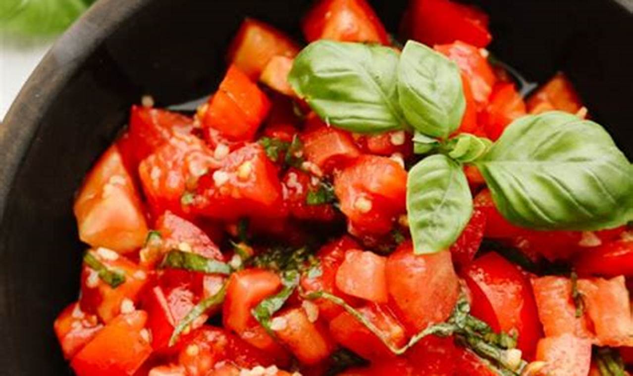 Classic Tomato & Basil Salad Recipe | Quick Salad Recipes for Healthy Salad Ideas to Boost Your Nutrition