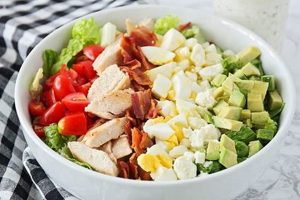 Easy & Simple Cobb Salad Recipe (Classic) | Quick Salad Recipes for Healthy Salad Ideas to Boost Your Nutrition
