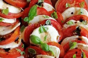 Tomato Basil And Mozzarella Salad Recipe | Quick Salad Recipes for Healthy Salad Ideas to Boost Your Nutrition
