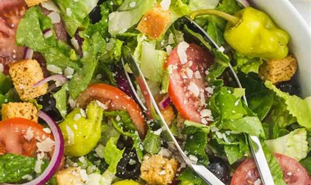 Olive Garden Salad Copycat Recipe | Quick Salad Recipes for Healthy Salad Ideas to Boost Your Nutrition