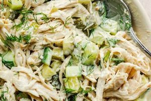 Classic Chicken Dill Salad Recipe: Easy & Healthy | Quick Salad Recipes for Healthy Salad Ideas to Boost Your Nutrition
