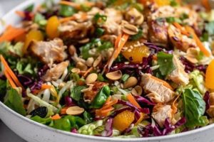 Easy Asian Chicken Salad Recipe: A Classic | Quick Salad Recipes for Healthy Salad Ideas to Boost Your Nutrition
