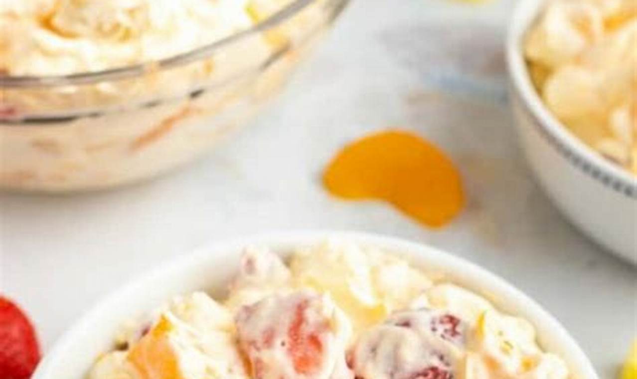 Easy & Best Fruit Salad with Cool Whip Recipe | Quick Salad Recipes for Healthy Salad Ideas to Boost Your Nutrition