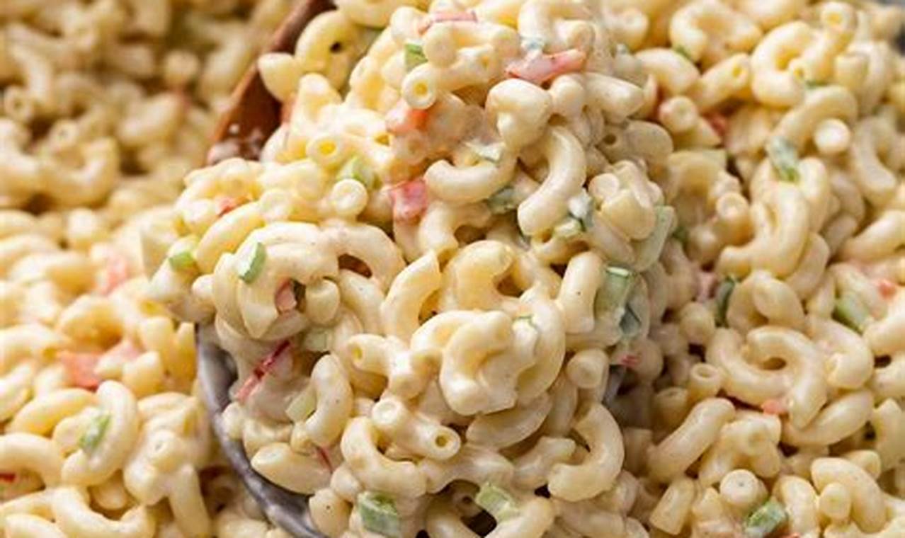Deli Mac Salad Recipe | Quick Salad Recipes for Healthy Salad Ideas to Boost Your Nutrition