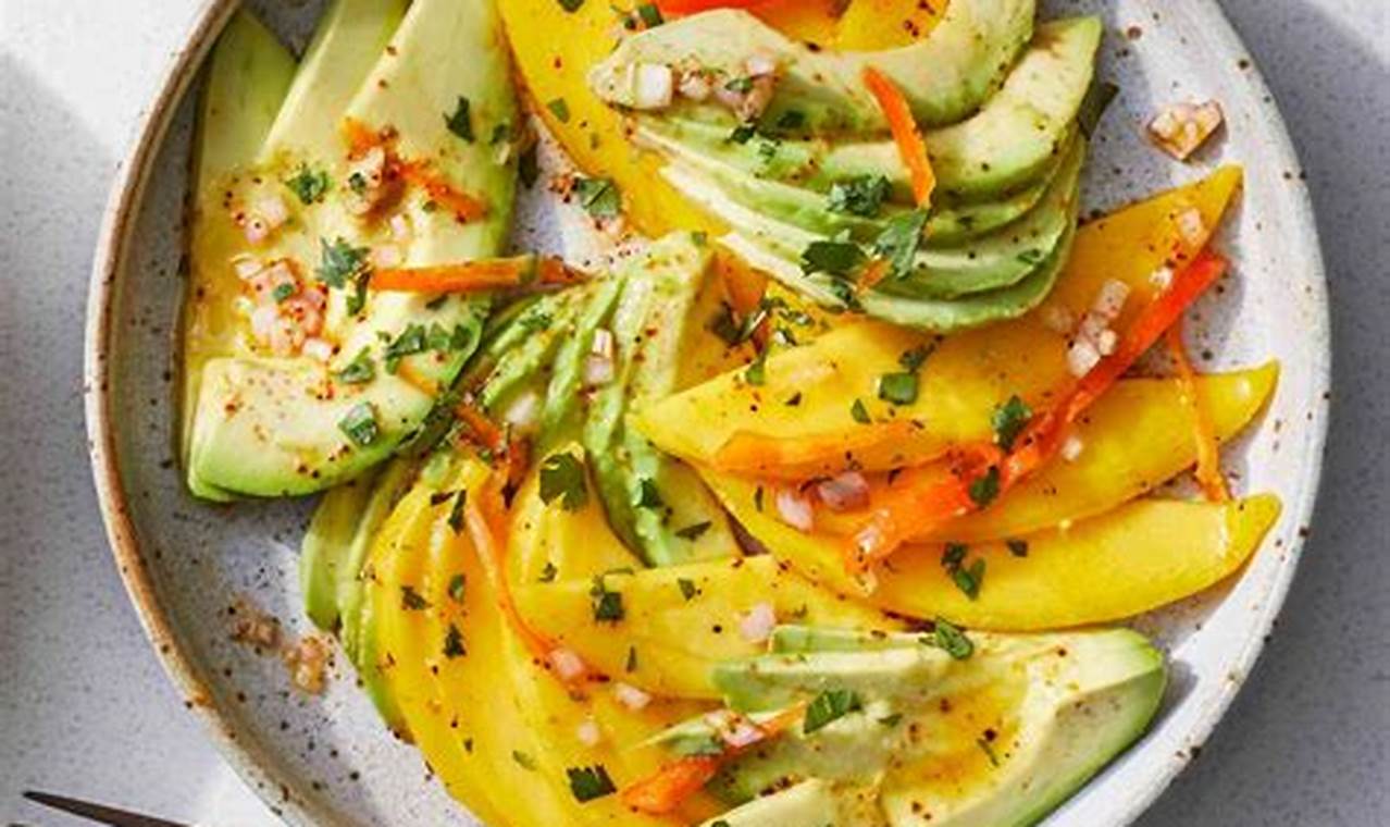 Fresh Mango & Avocado Salad Recipe (Easy!) | Quick Salad Recipes for Healthy Salad Ideas to Boost Your Nutrition