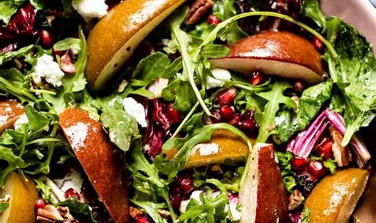 Best Roasted Pear Salad Recipe Ever! Quick Salad Recipes for Healthy Salad Ideas to Boost Your Nutrition Best Roasted Pear Salad Recipe Ever! | Quick Salad Recipes for Healthy Salad Ideas to Boost Your Nutrition