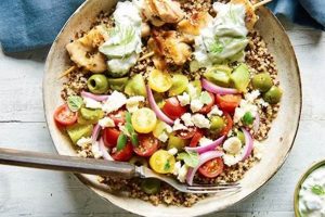 Best Taziki's Mediterranean Salad Recipe Ever | Quick Salad Recipes for Healthy Salad Ideas to Boost Your Nutrition