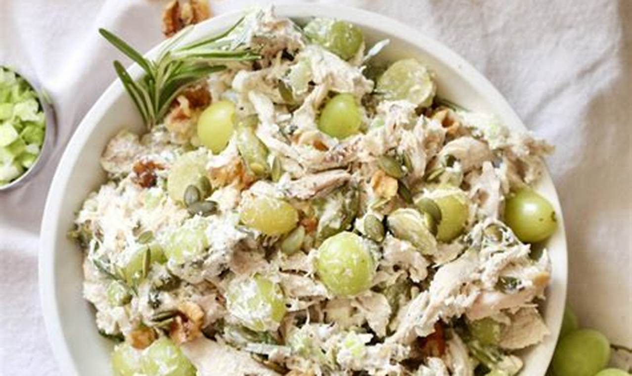 Classic Chicken Salad with Walnuts & Grapes Recipe Quick Salad Recipes for Healthy Salad Ideas to Boost Your Nutrition Classic Chicken Salad with Walnuts & Grapes Recipe | Quick Salad Recipes for Healthy Salad Ideas to Boost Your Nutrition