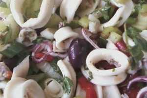 Authentic Italian Squid Salad Recipe Quick Salad Recipes for Healthy Salad Ideas to Boost Your Nutrition Authentic Italian Squid Salad Recipe | Quick Salad Recipes for Healthy Salad Ideas to Boost Your Nutrition