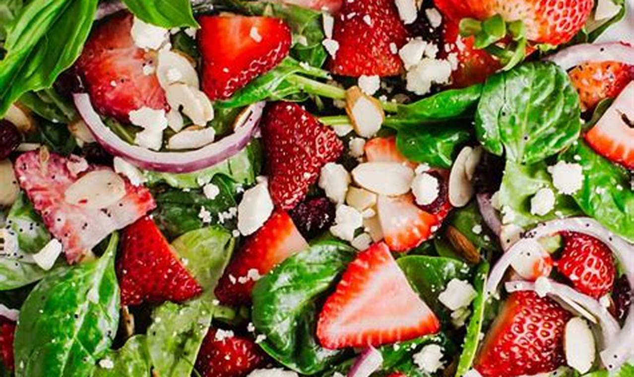 Best Strawberry Salad Recipes: Easy & Delicious Quick Salad Recipes for Healthy Salad Ideas to Boost Your Nutrition Best Strawberry Salad Recipes: Easy & Delicious | Quick Salad Recipes for Healthy Salad Ideas to Boost Your Nutrition