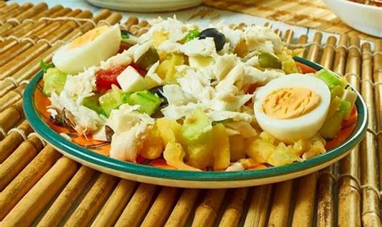 Bacalao Salad Recipe Italian | Quick Salad Recipes for Healthy Salad Ideas to Boost Your Nutrition