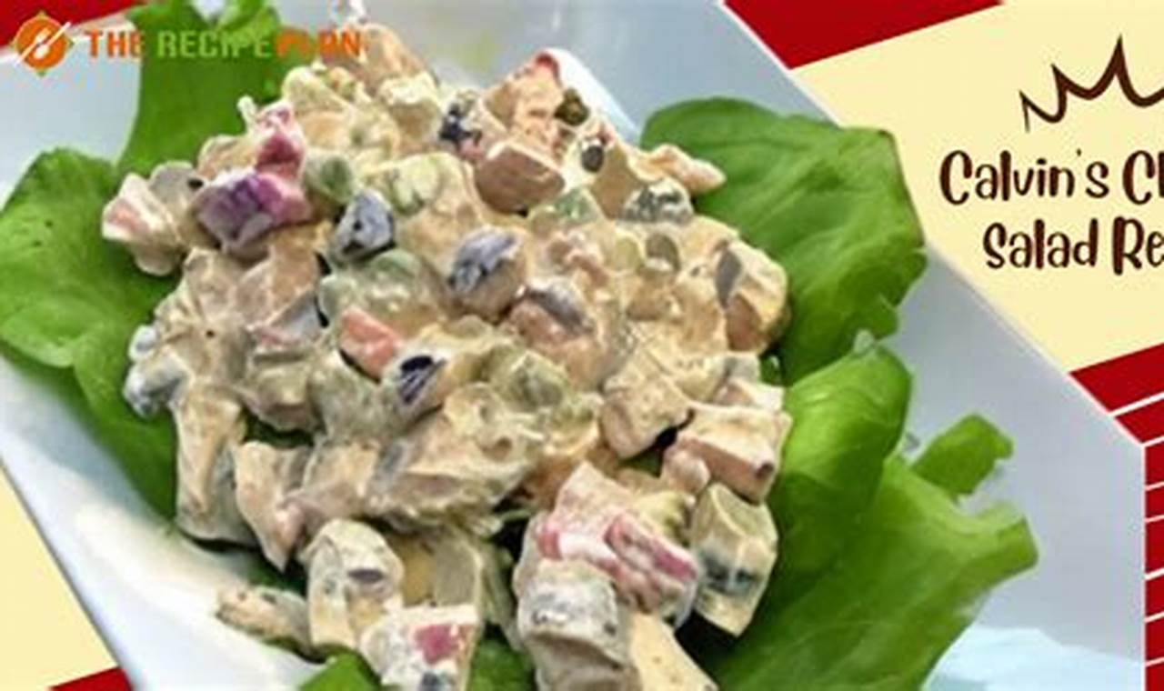 Calvin's Market Famous Chicken Salad Recipe | Quick Salad Recipes for Healthy Salad Ideas to Boost Your Nutrition