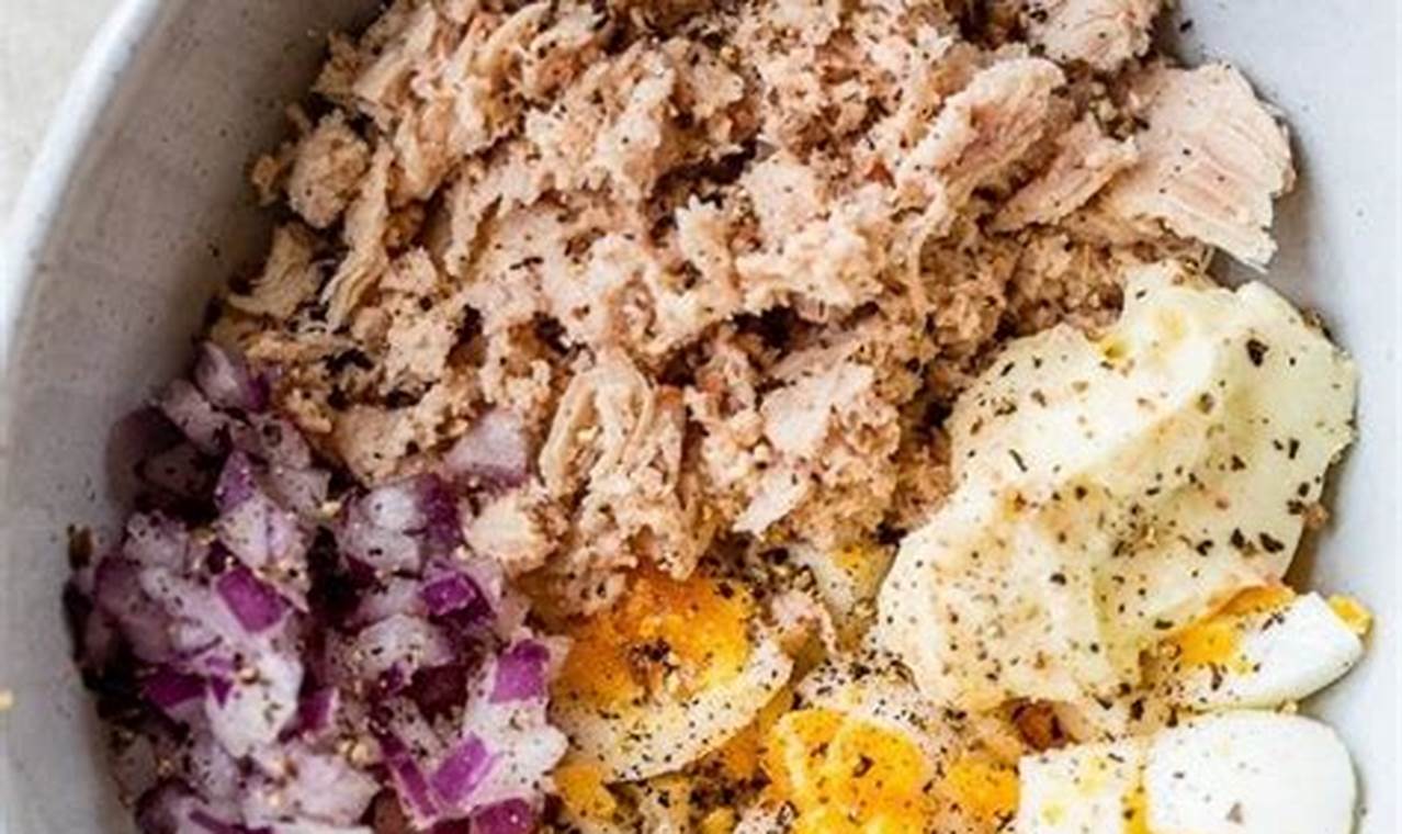 Tuna And Egg Salad Recipe | Quick Salad Recipes for Healthy Salad Ideas to Boost Your Nutrition
