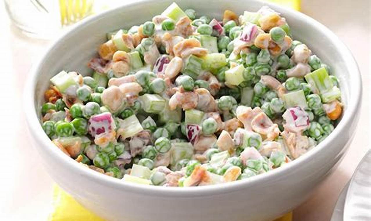 Easy Peas & Peanuts Salad Recipe: Healthy & Delicious | Quick Salad Recipes for Healthy Salad Ideas to Boost Your Nutrition