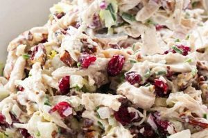 Easy Chicken & Cranberry Salad Recipe: A Festive Dish | Quick Salad Recipes for Healthy Salad Ideas to Boost Your Nutrition