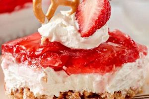 Easy Pretzel Strawberry Salad Recipe & Tips | Quick Salad Recipes for Healthy Salad Ideas to Boost Your Nutrition