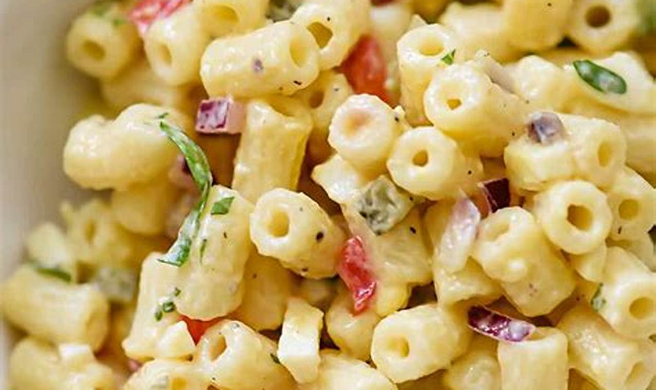 Recipe For Macaroni Salad With Eggs | Quick Salad Recipes for Healthy Salad Ideas to Boost Your Nutrition