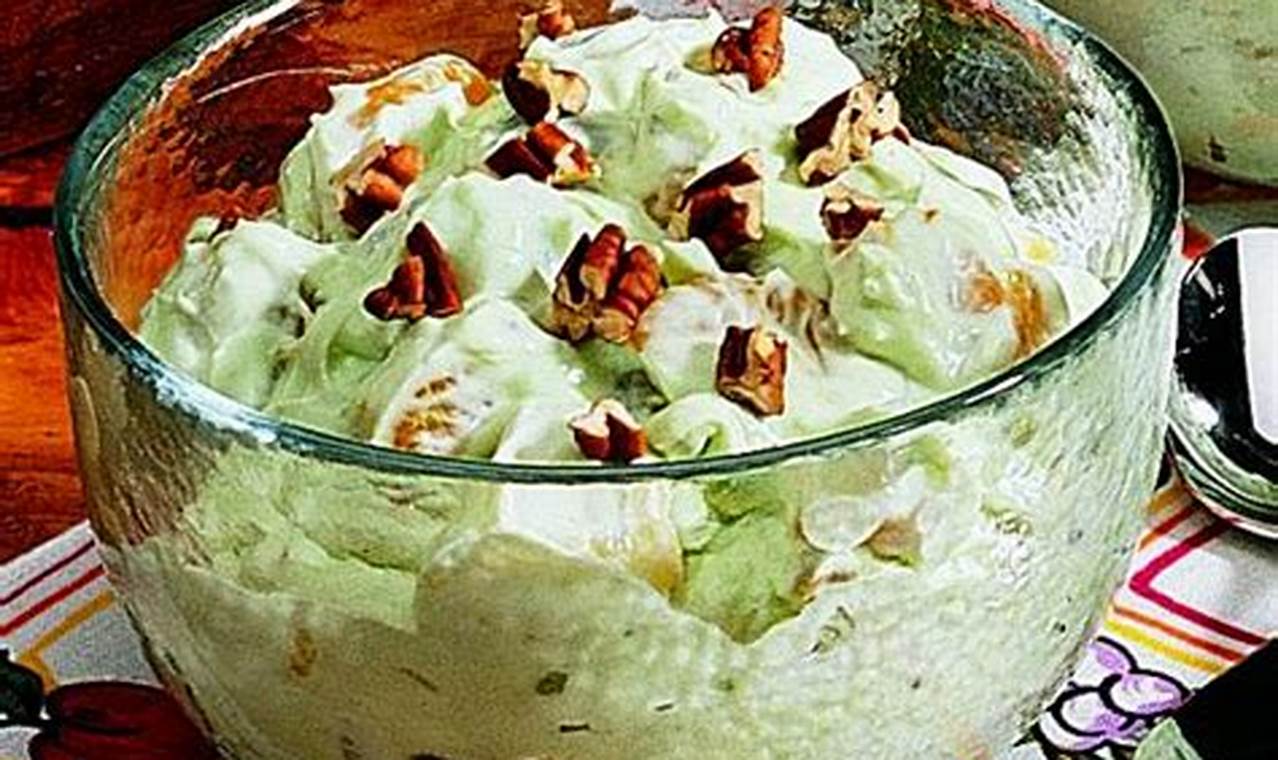 Classic Pistachio Ambrosia Salad Recipe | Quick Salad Recipes for Healthy Salad Ideas to Boost Your Nutrition