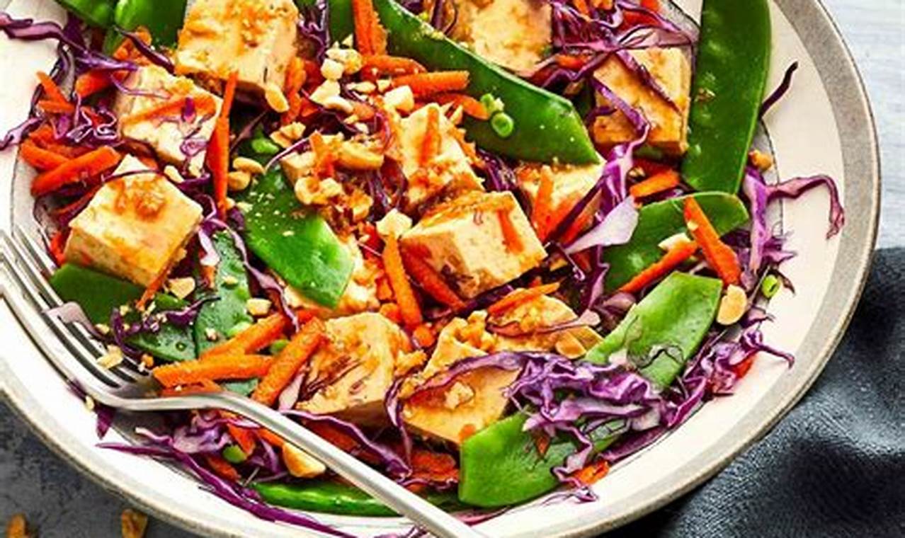 Easy Tofu Salad Recipe: Healthy & Delicious | Quick Salad Recipes for Healthy Salad Ideas to Boost Your Nutrition