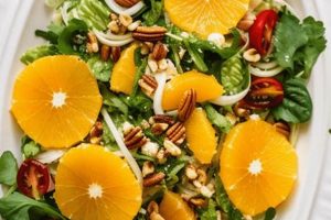 Easy Orange Salad Recipe: Zesty Citrus Delight | Quick Salad Recipes for Healthy Salad Ideas to Boost Your Nutrition