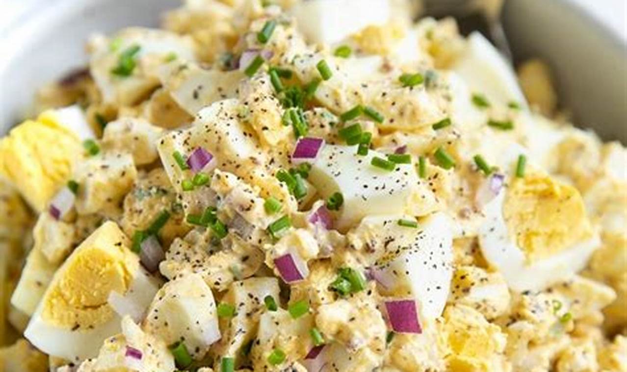 Classic Easy Egg Salad Recipe with Relish: A Simple Guide | Quick Salad Recipes for Healthy Salad Ideas to Boost Your Nutrition