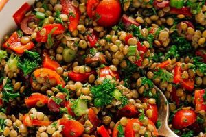 Best Mediterranean Lentil Salad Recipe Ever | Quick Salad Recipes for Healthy Salad Ideas to Boost Your Nutrition
