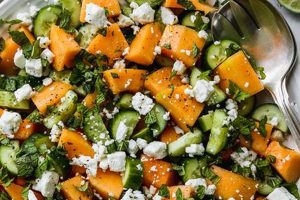 Refreshing Cantaloupe Melon Salad Recipes & Ideas | Quick Salad Recipes for Healthy Salad Ideas to Boost Your Nutrition
