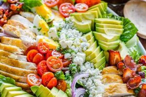 Ultimate Best Cobb Salad Recipe Ever! | Quick Salad Recipes for Healthy Salad Ideas to Boost Your Nutrition