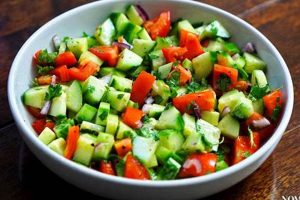 Authentic Egyptian Salad Recipe (Easy & Fresh) | Quick Salad Recipes for Healthy Salad Ideas to Boost Your Nutrition