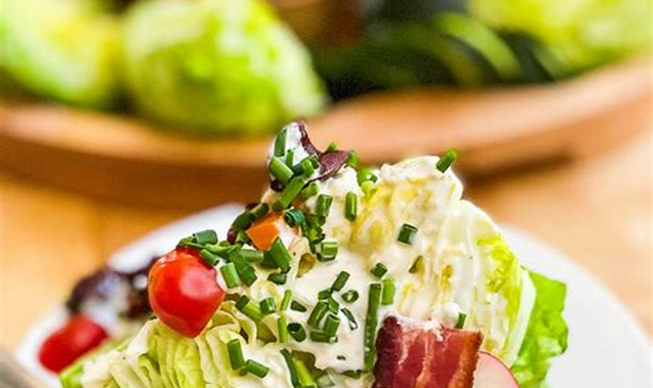 Classic Wedge Salad Recipes & Variations Quick Salad Recipes for Healthy Salad Ideas to Boost Your Nutrition Classic Wedge Salad Recipes & Variations | Quick Salad Recipes for Healthy Salad Ideas to Boost Your Nutrition