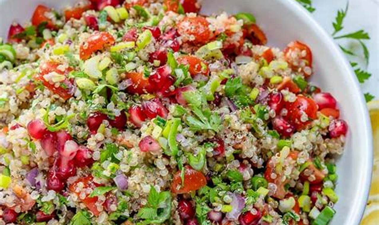 Best Tabbouleh Quinoa Salad Recipe Ever Quick Salad Recipes for Healthy Salad Ideas to Boost Your Nutrition Best Tabbouleh Quinoa Salad Recipe Ever | Quick Salad Recipes for Healthy Salad Ideas to Boost Your Nutrition