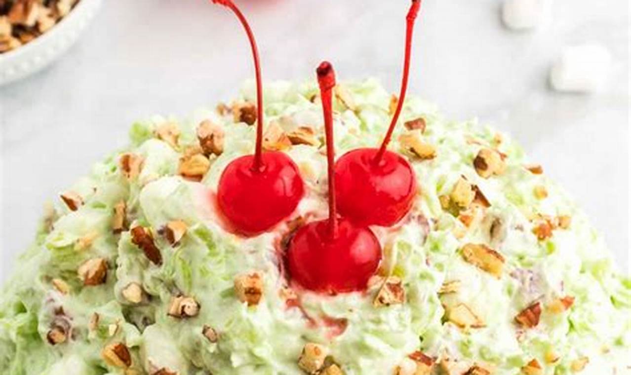 Easy Pistachio Pudding Watergate Salad Recipe Quick Salad Recipes for Healthy Salad Ideas to Boost Your Nutrition Easy Pistachio Pudding Watergate Salad Recipe | Quick Salad Recipes for Healthy Salad Ideas to Boost Your Nutrition