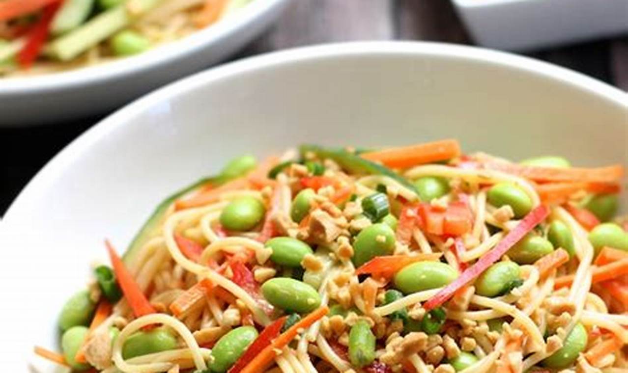 Easy Cold Thai Noodle Salad Recipe (Vegan) Quick Salad Recipes for Healthy Salad Ideas to Boost Your Nutrition Easy Cold Thai Noodle Salad Recipe (Vegan) | Quick Salad Recipes for Healthy Salad Ideas to Boost Your Nutrition