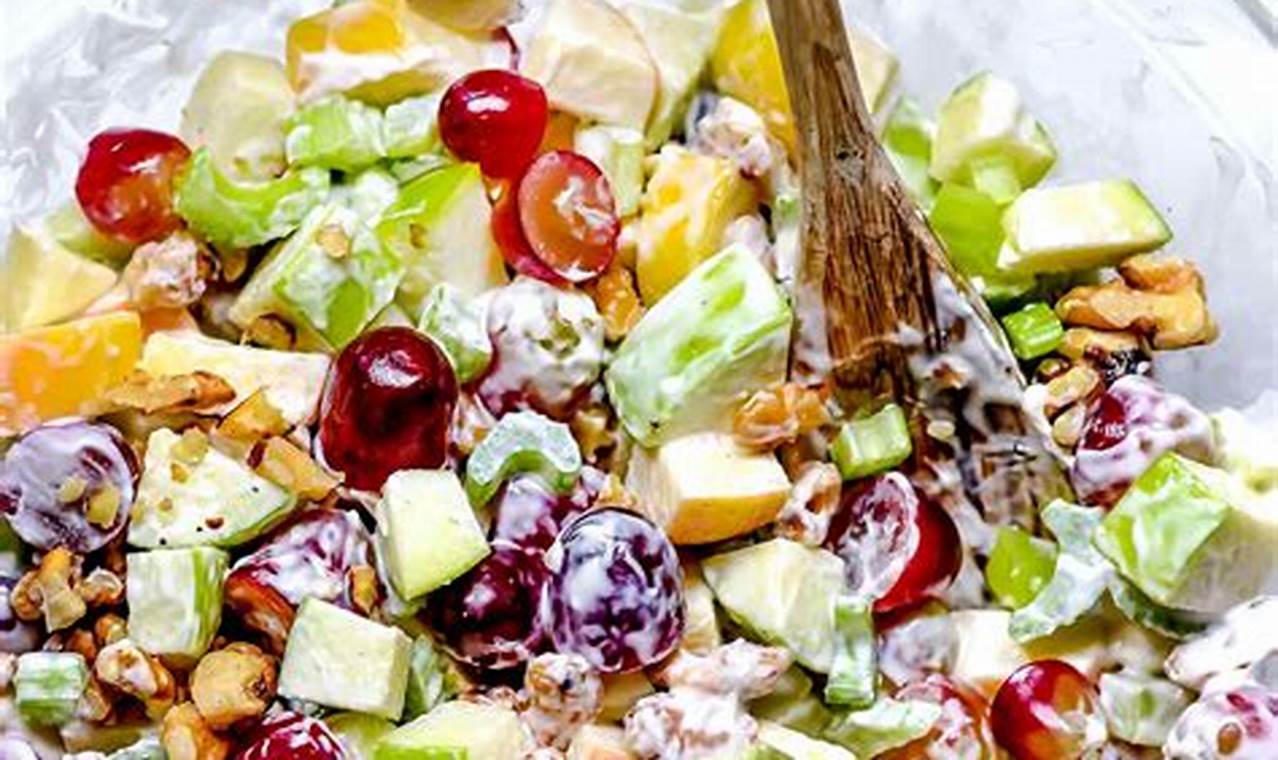 Classic Waldorf Salad with Raisins Recipe Quick Salad Recipes for Healthy Salad Ideas to Boost Your Nutrition Classic Waldorf Salad with Raisins Recipe | Quick Salad Recipes for Healthy Salad Ideas to Boost Your Nutrition