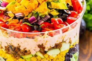 Best Taco Layered Salad Recipe Ever! Quick Salad Recipes for Healthy Salad Ideas to Boost Your Nutrition Best Taco Layered Salad Recipe Ever! | Quick Salad Recipes for Healthy Salad Ideas to Boost Your Nutrition